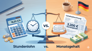 Gehaltsverhandlung: Stundenlohn vs. Monatsgehalt – Welches Modell bringt mehr?